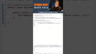 Spring Boot CommandLineRunner