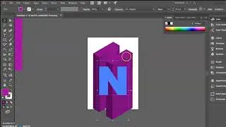 ADOBE ILLUSTRATOR TUTORIAL | TYPOGRAPHY POSTER | 3D