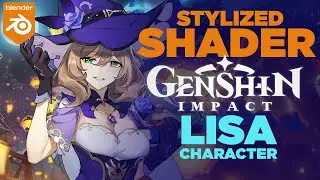 Genshin Impact - Shading in Blender (Texture and Shaders SOLVED)