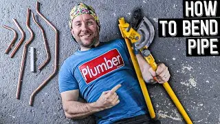 HOW TO BEND COPPER PIPE & CONDUIT - OFFSET - PASSOVER - CROSSOVER