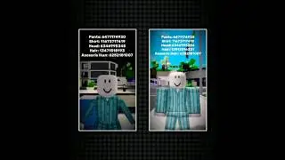 Free Couple Outfit Codes In Brookhaven #fyp #tutorial #robloxedit #roblox #brookhaven #outfit #code