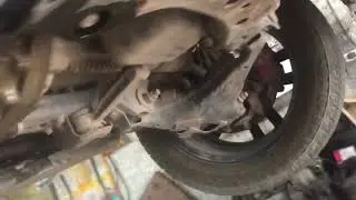 Land Cruiser 200 turbine removal.