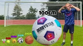 Jedes Mal wenn ich ein Tor schiesse, wird der Fussball GRÖSSER!