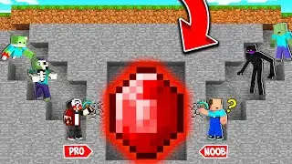 Balon Kafa İle NEDEN Kırmızı ZÜMRÜT Bulduk ? - Minecraft