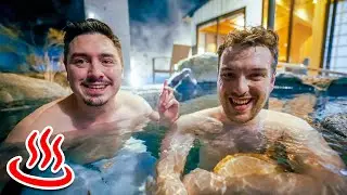 Inside Japan's LARGEST Hotel Room ♨️ 2 PRIVATE Baths + Swimming Pool | Feat. @CDawgVA
