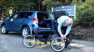 Make Your OnePoint Mount (on Your Trike) Fit in Your Car