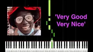 'Very Good Very Nice' - Tenerife - TikTok - Synthesia - Piano