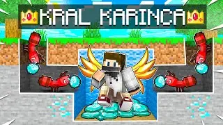 Kral KARINCA olarak Minecraft Oynamak!