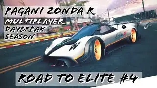 Pagani Zonda R Multiplayer | Rank 1549 | Multiplayer Road to Elite Part 4 | Asphalt 8 |