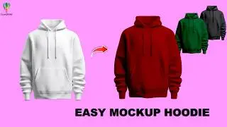 New Hoodie Mockup Tutorial for Beginners | CorelDRAW Tutorial | Mockup Tutorial | Viral Tutorial
