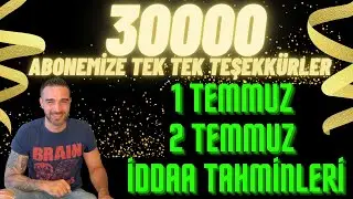 1 ve 2 TEMMUZ MAÇLARINA İZLEMEDEN OYNAMAYIN!! (1 ve 2 Temmuz İddaa Tahminleri)