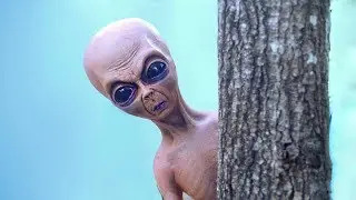 CREEPY ALIEN CAUGHT!
