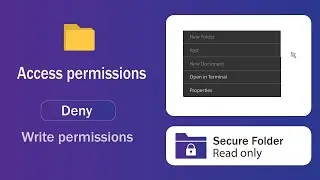 How to secure Folder in Ubuntu | Disable creating new files | read only | Linux | Morethan Fix
