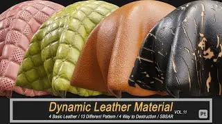 Leather Material In Substance Painter Vol 11