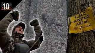 Rattling in a BIG OHIO PUBLIC LAND BUCK