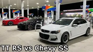 Cammed Chevy SS vs Audi TT RS vs Supra