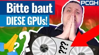 Liebe GPU-Hersteller, bitte baut doch diese Grafikkarten! 🙏 (und keine anderen) 💲
