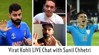 Virat Kohli & Sunil Chhetri Full Interview #Viratkohli #sunilchhetri