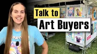 How to Talk About Your Art with Buyers - EXACTLY What I Say to Sell Art