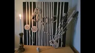 DIY, Halloween Decoration, NEWSPAPER HALLOWEEN DECORATION, NEWSPAPERS CRAFT IDEAS,