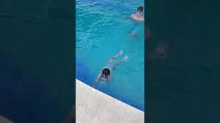 Eli is our swimming fish