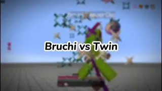 Twin_PvP vs Bruchi Ranked 1v1 [Minecraft Wii U Edition]