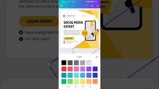 How to design Instagram post on canva mobile app