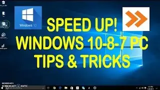 How to Speed up your Windows 10 computer/PC Performance!!