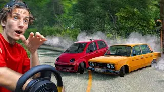 МАТИЗ ПРОТИВ ЖИГУЛЕЙ ! КТО ЛУЧШИЙ ДРИФТЕР ? | BeamNG.drive