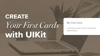 Tutorial - Coding My First Cards with UIKit / HTML / CSS