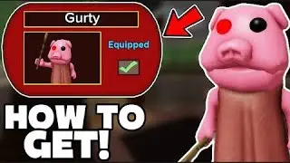 HOW TO GET THE NEW GURTY SKIN IN PIGGY! | ROBLOX PIGGY (1 DAY ONLY LIMITED SKIN!!!)