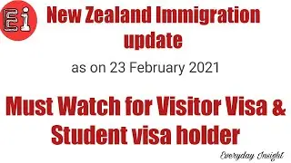 New Zealand latest immigration update as on 23 February 2021