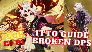 Broken Geo DPS! Itto's Guide - Best Weapons, Artifacts & Teams | Genshin Impact