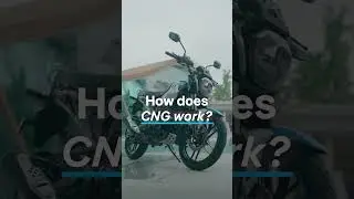 India launches world's first CNG motorcycle #bajajauto