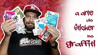 Sticker art no graffiti, a arte de fazer adesivos