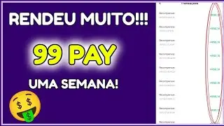 ✅Deixei meu dinheiro rendendo 200% do CDI na 99pay por duas semanas | veja quanto rendeu🤑
