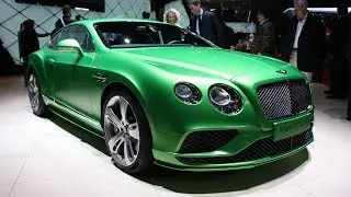 2016 Bentley Continental GT Speed - 2015 Geneva Motor Show