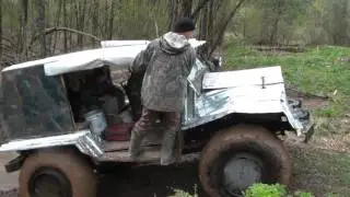 Газ 69 на ободрышах
