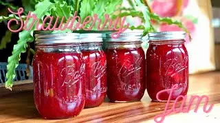 HOMEMADE STRAWBERRY JAM!