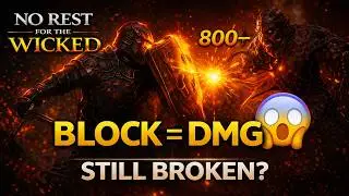 Tank  Build Is Back –  (DMG On Block)  Patch 1 Update | No Rest for the Wicked