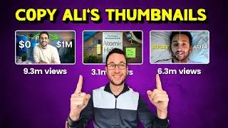 Recreate Ali Abdaals YouTube Thumbnails in Canva (Full Tutorial For Beginners)