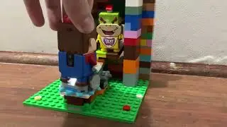 Showing you a Bowser jr Boss castle set.