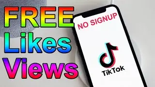 Free TikTok Likes❤️Free TikTok Views❤️Free TikTok Followers (Tutorial)