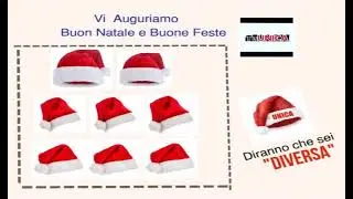 Vi Auguriamo un Buon Natale e Buone Feste 2024- (Progetto tuUnica: 100% Made in Italy )