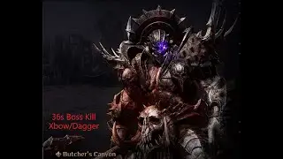 [Throne & Liberty] Butcher's Canyon 36s Boss Kill Xbow/Dagger POV