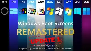 Microsoft Windows Boot Screens REMASTERED (Update 1)