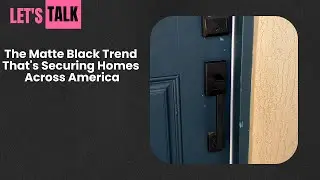 The Matte Black Trend That's Securing Homes Across America