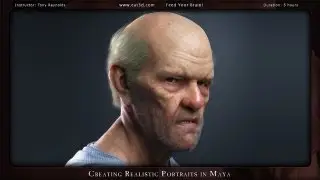 Portrait Production - Creating a Realistic Portrait in Maya