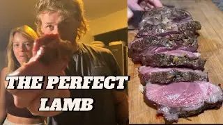 Garlic and Fresh Herb Leg of Lamb, PERFECTION