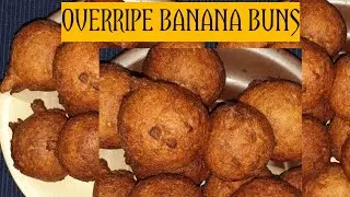 Overripe Banana Buns. How To Make Overripe Banana Buns Super Easy